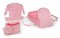 Badger Basket First Class 5-Piece Doll Travel Set - Pink/Stars